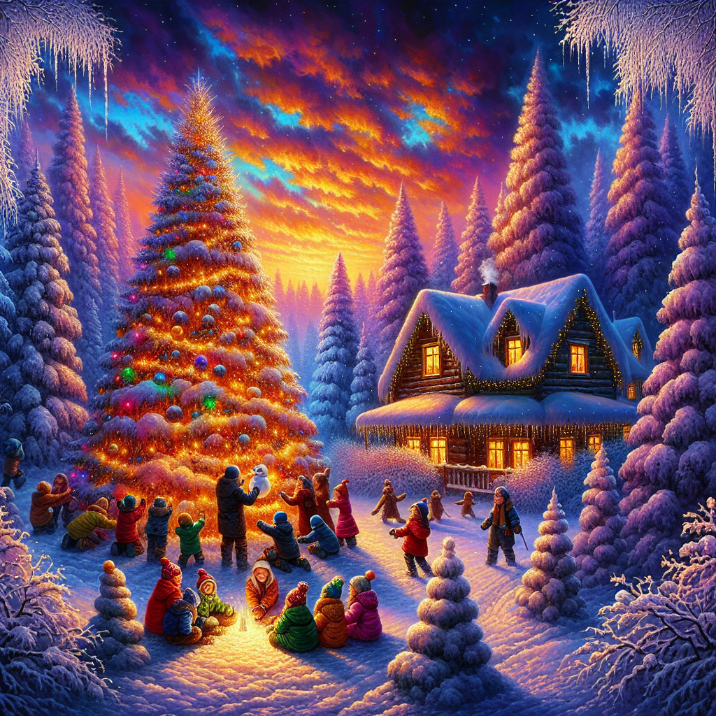 Winter Wonderland Whimsy Canvas