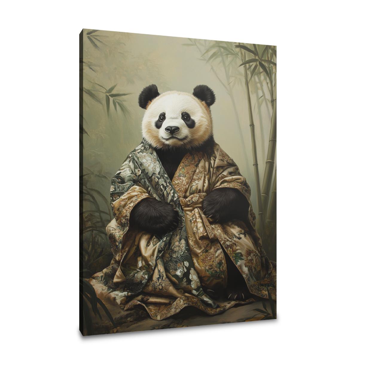 Panda's Serene Canvas