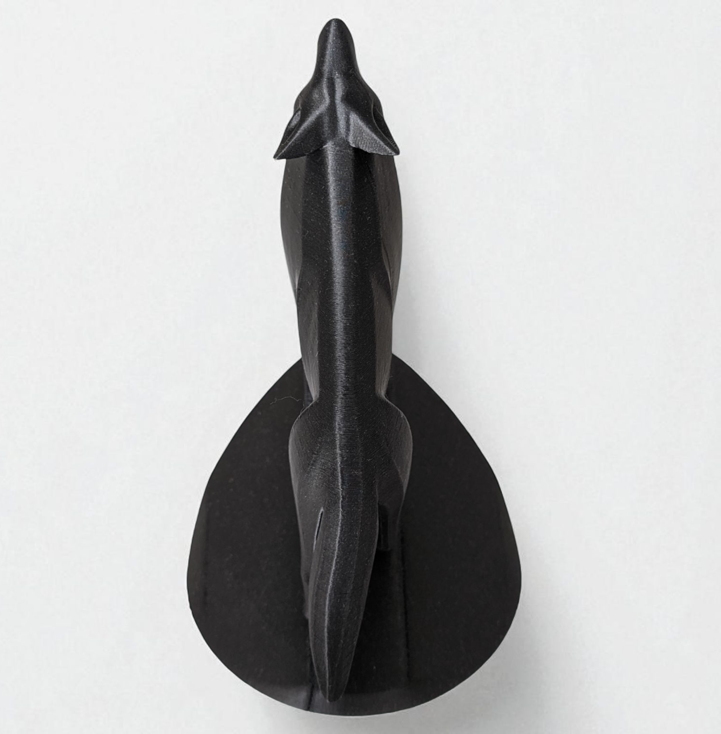 Sculpture #32 – Unique Minimalist Wolf on Pedestal