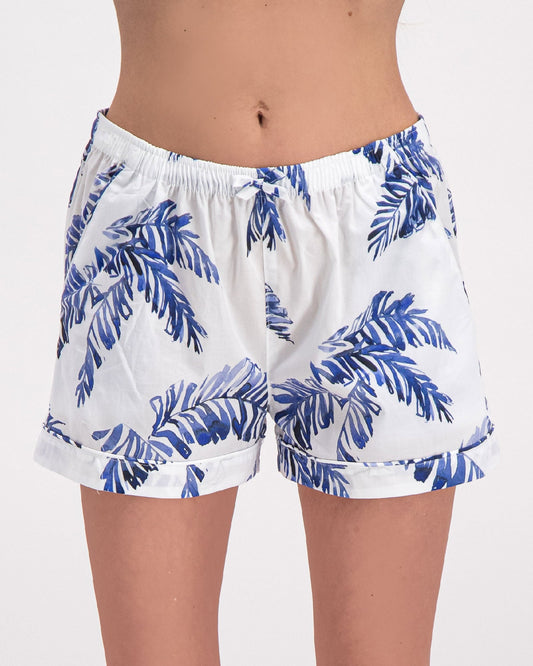 Mens Boxer Shorts - Hand Leaf