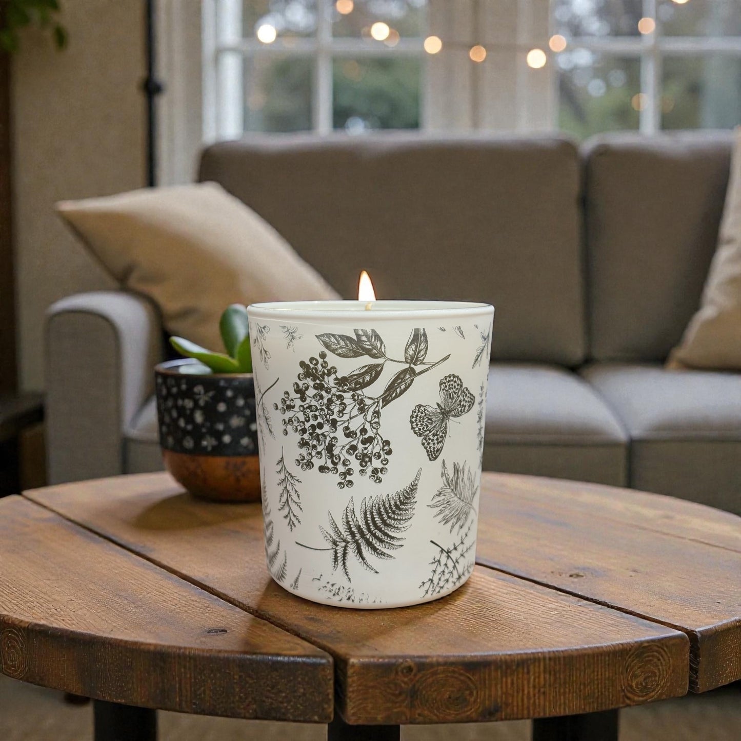 Wood Sage & Sea Salt – Luxury Soy Candle (30cl)