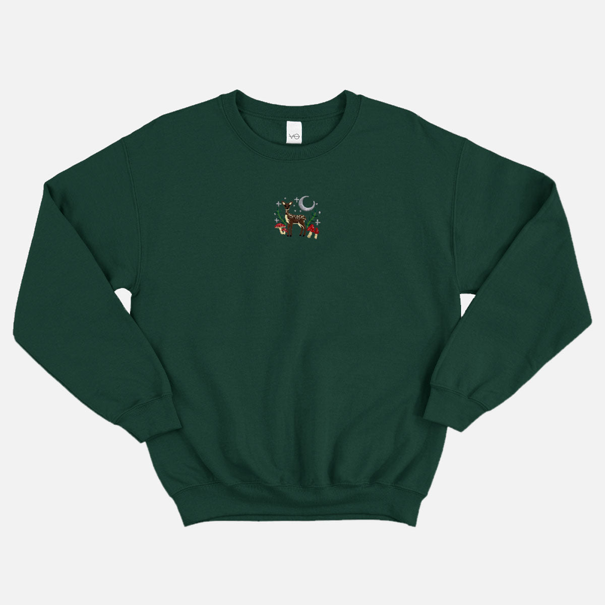 Woodland Scene Embroidered Sweatshirt (Unisex)