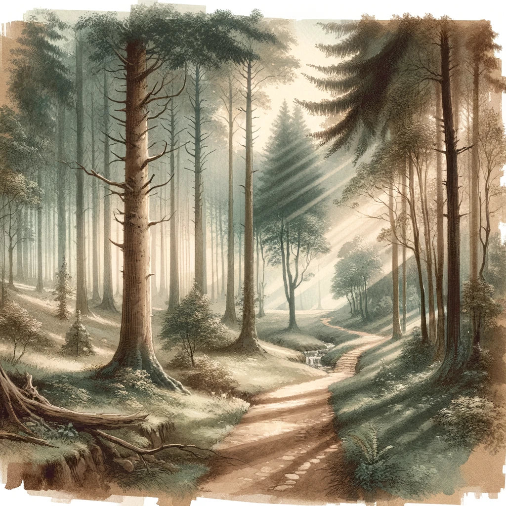 Woodland Tranquility Canvas