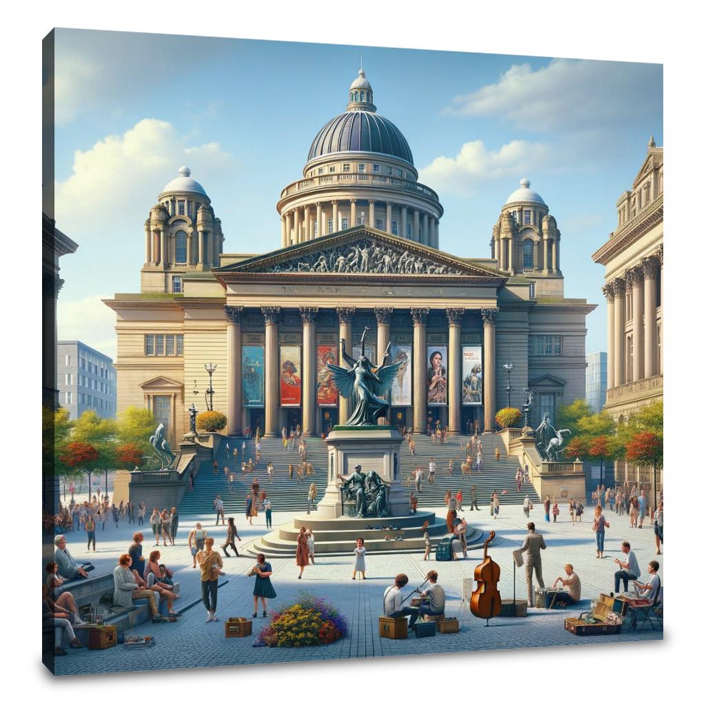 Liverpool Walker Art Gallery Majesty Canvas