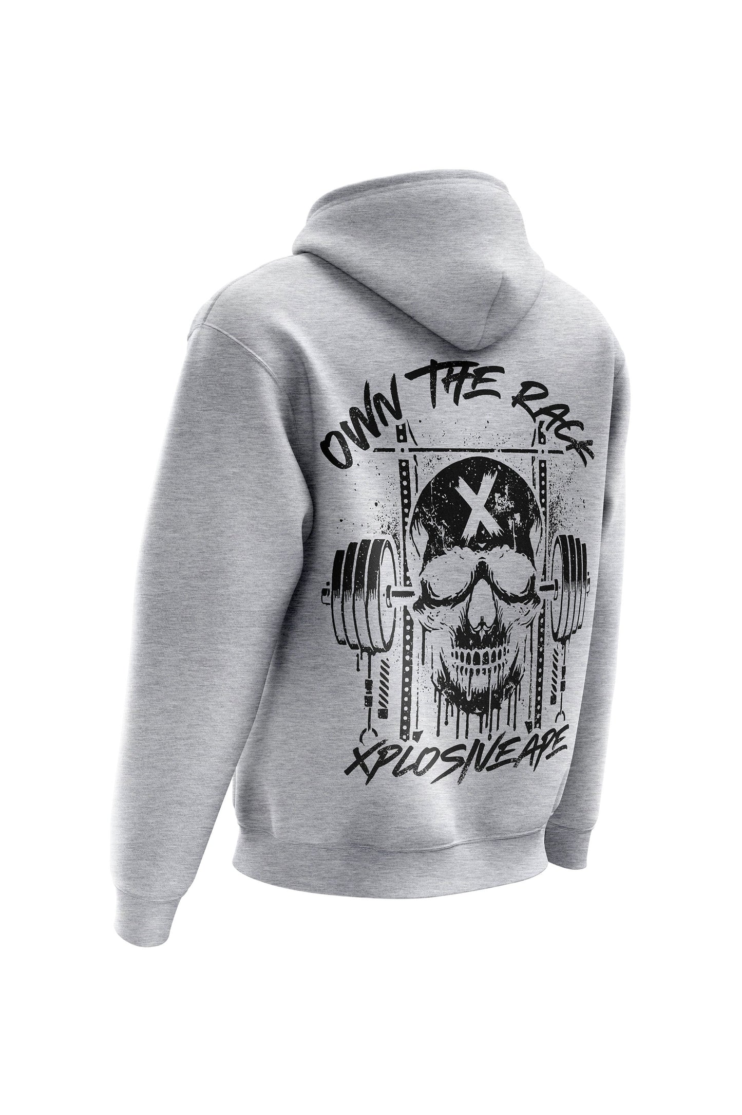 XAPE Wracked Hoodie - Heather Grey