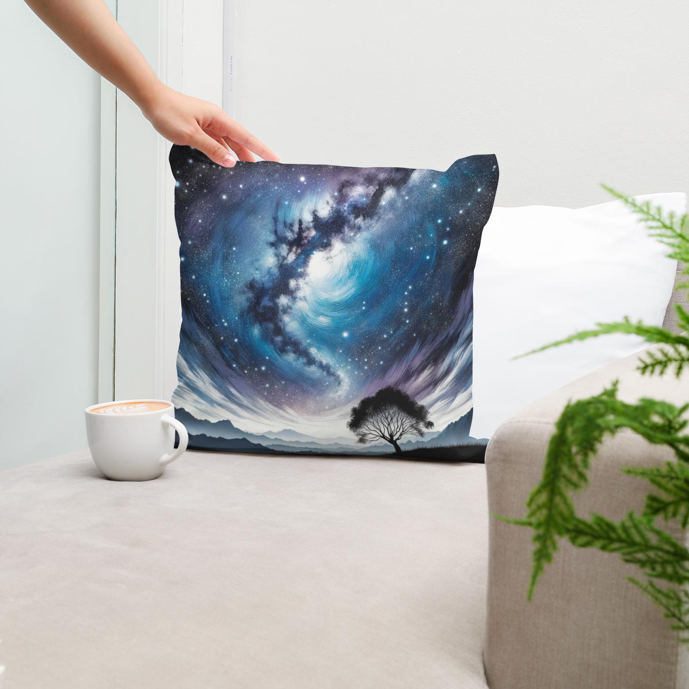 Starry Solitude Cotton Cushion