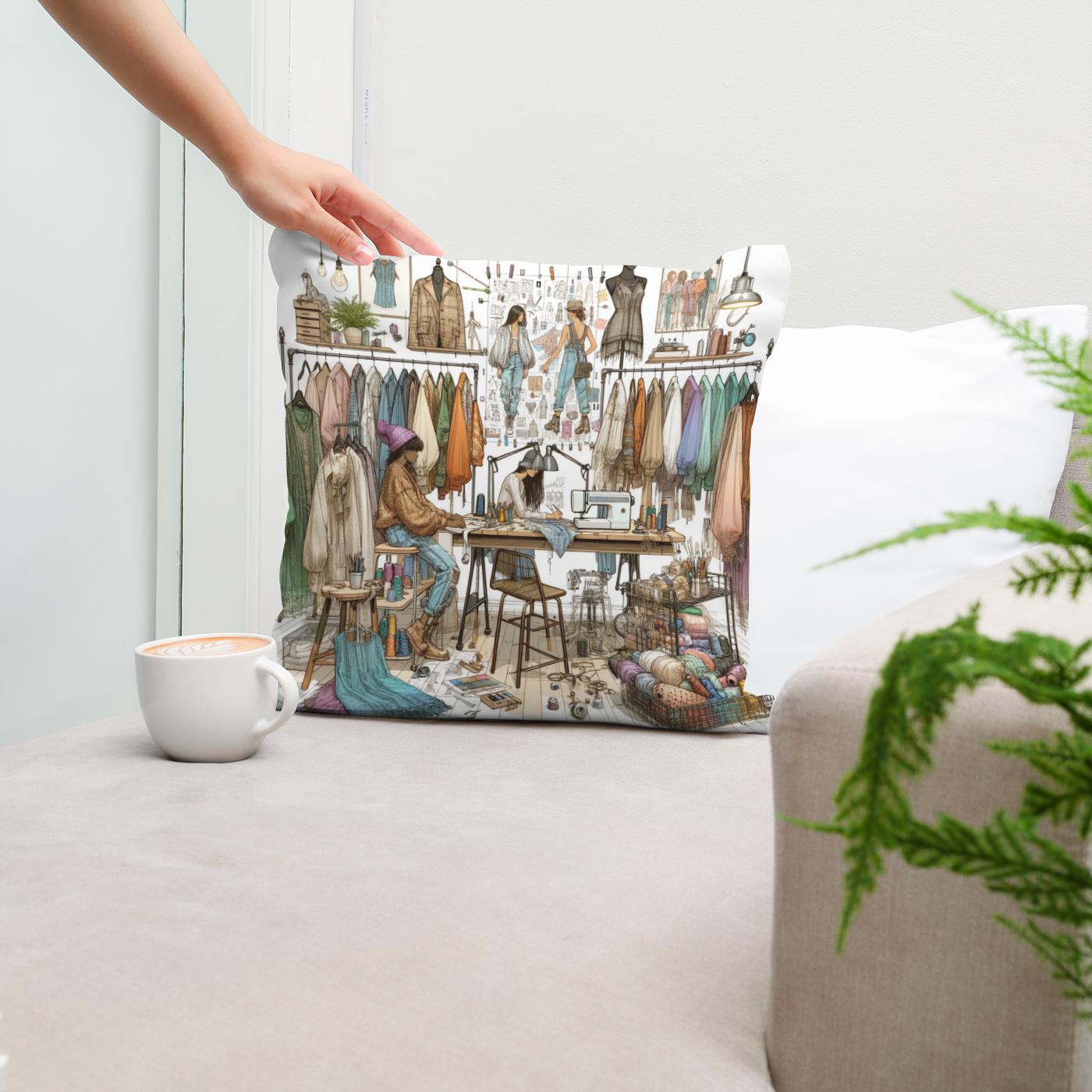 Creative Fusion Cotton Cushion