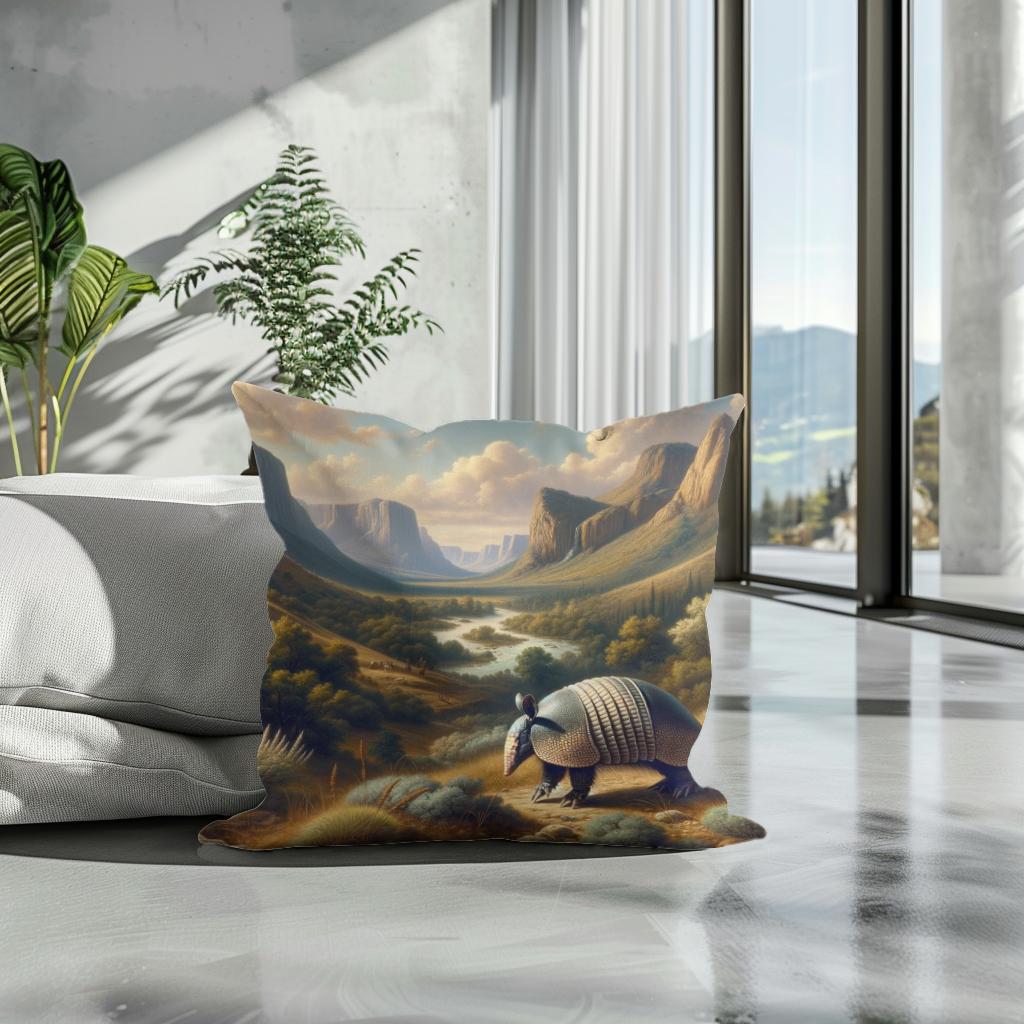Westward Wander Cotton Cushion