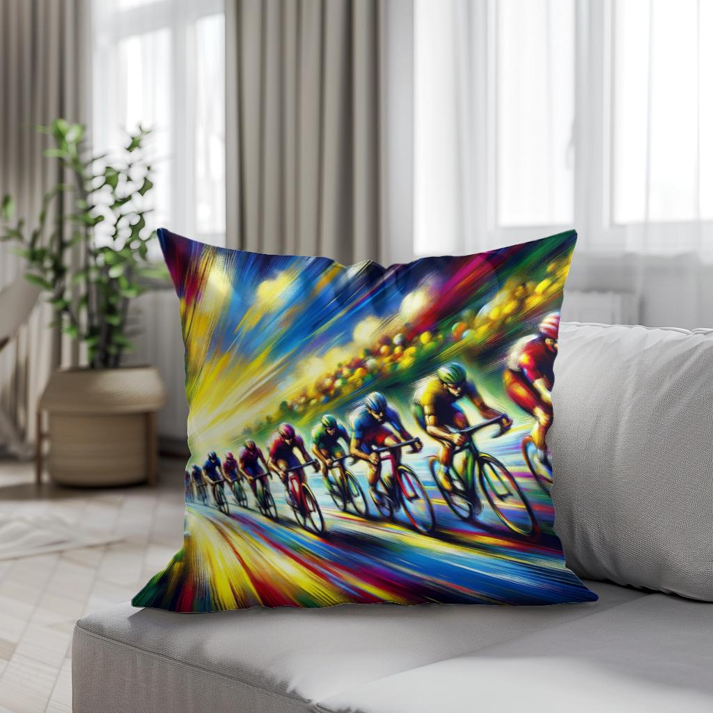 Velocity Vibrance Cotton Cushion