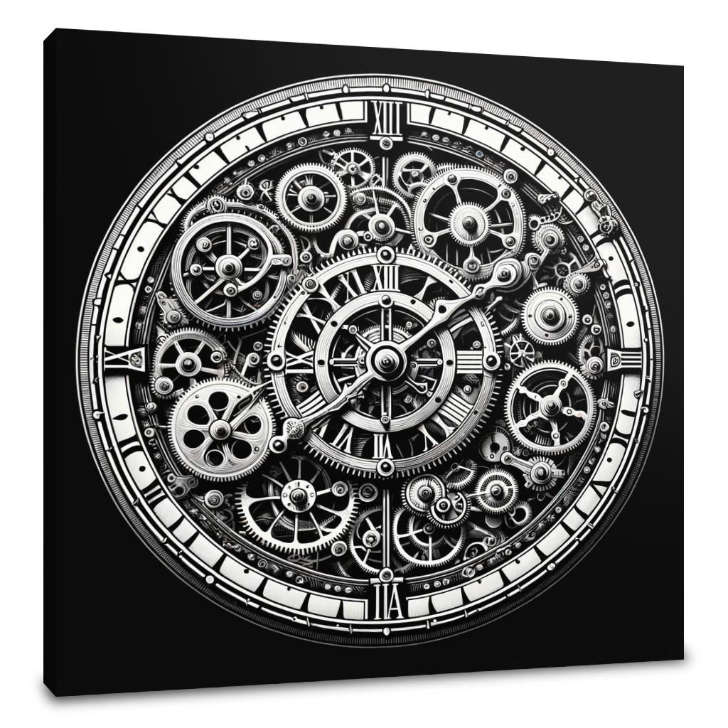 Intricate Time: Clockwork Canvas