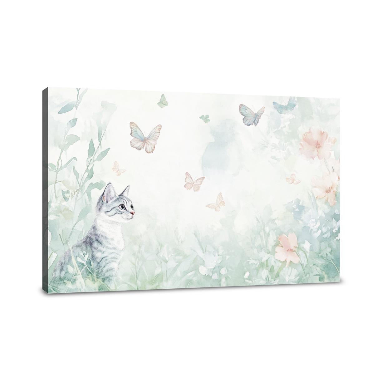 Butterfly Watcher Canvas