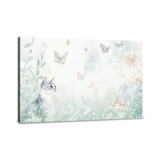 Butterfly Watcher Canvas