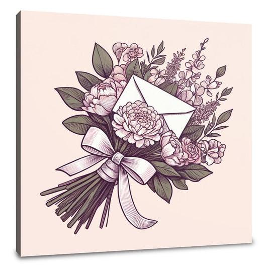 Romantic Bouquet Canvas