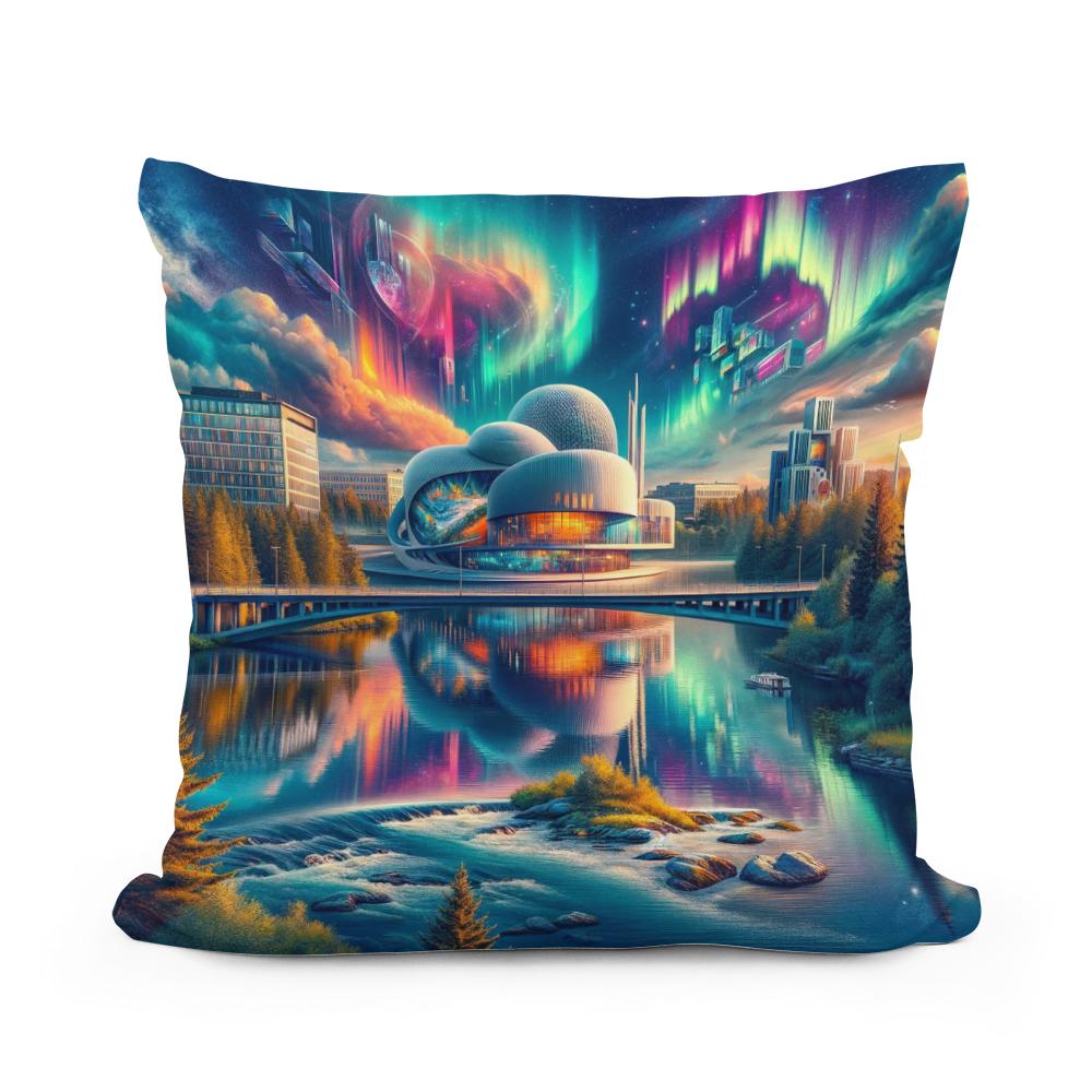 Umeå Dreamscape Cotton Cushion