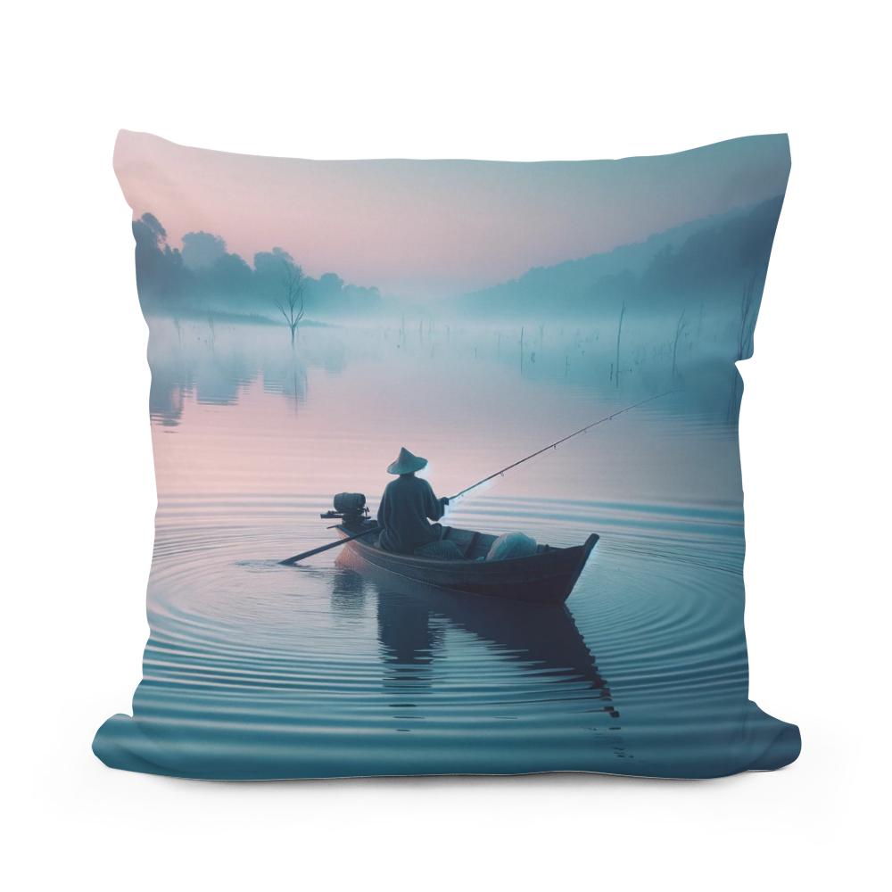 Dawn Angler Cotton Cushion
