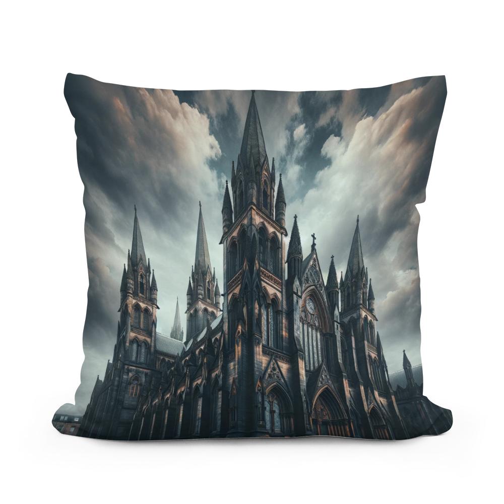 Gothic Grace Glasgow Cotton Cushion