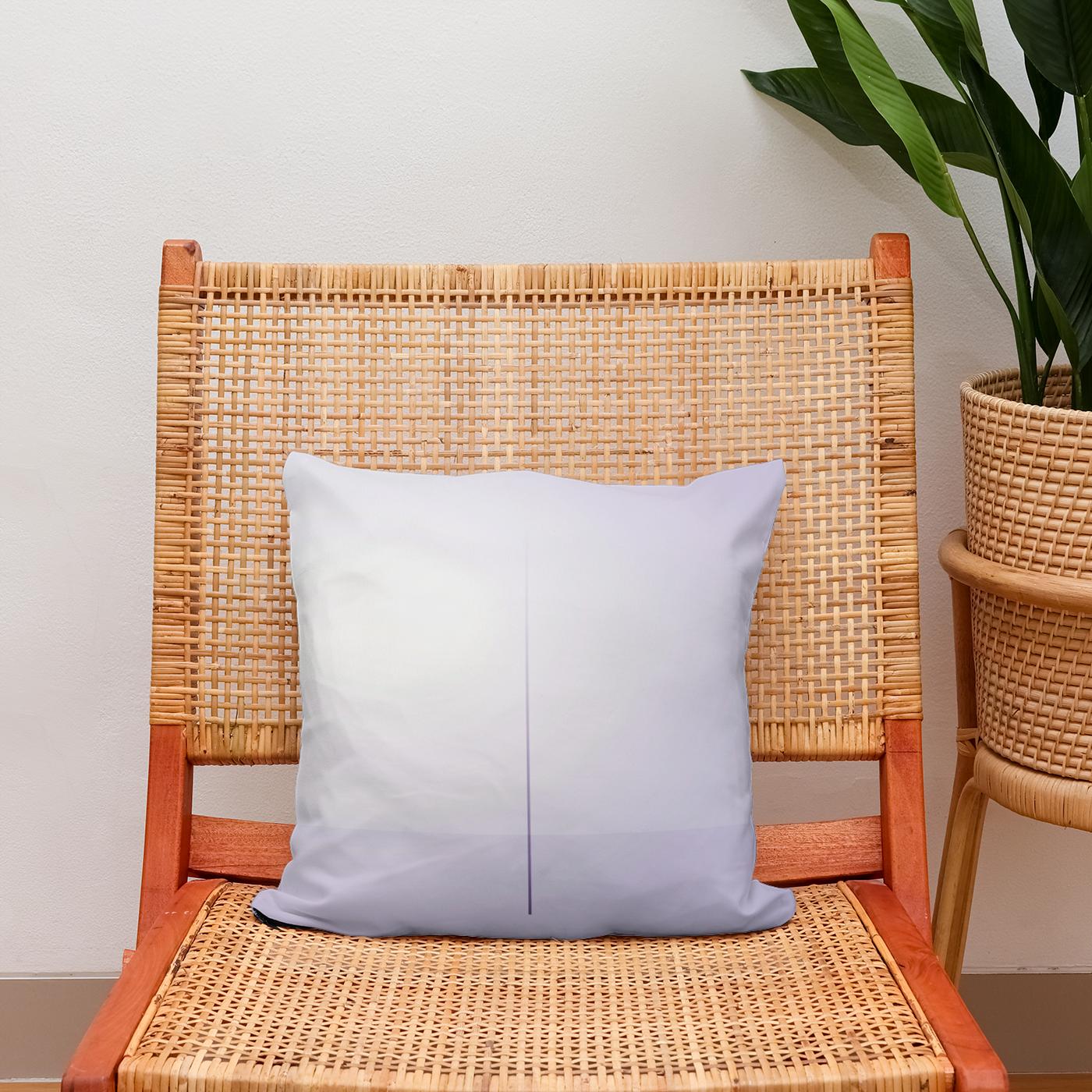 Lilac Whisper Cotton Cushion