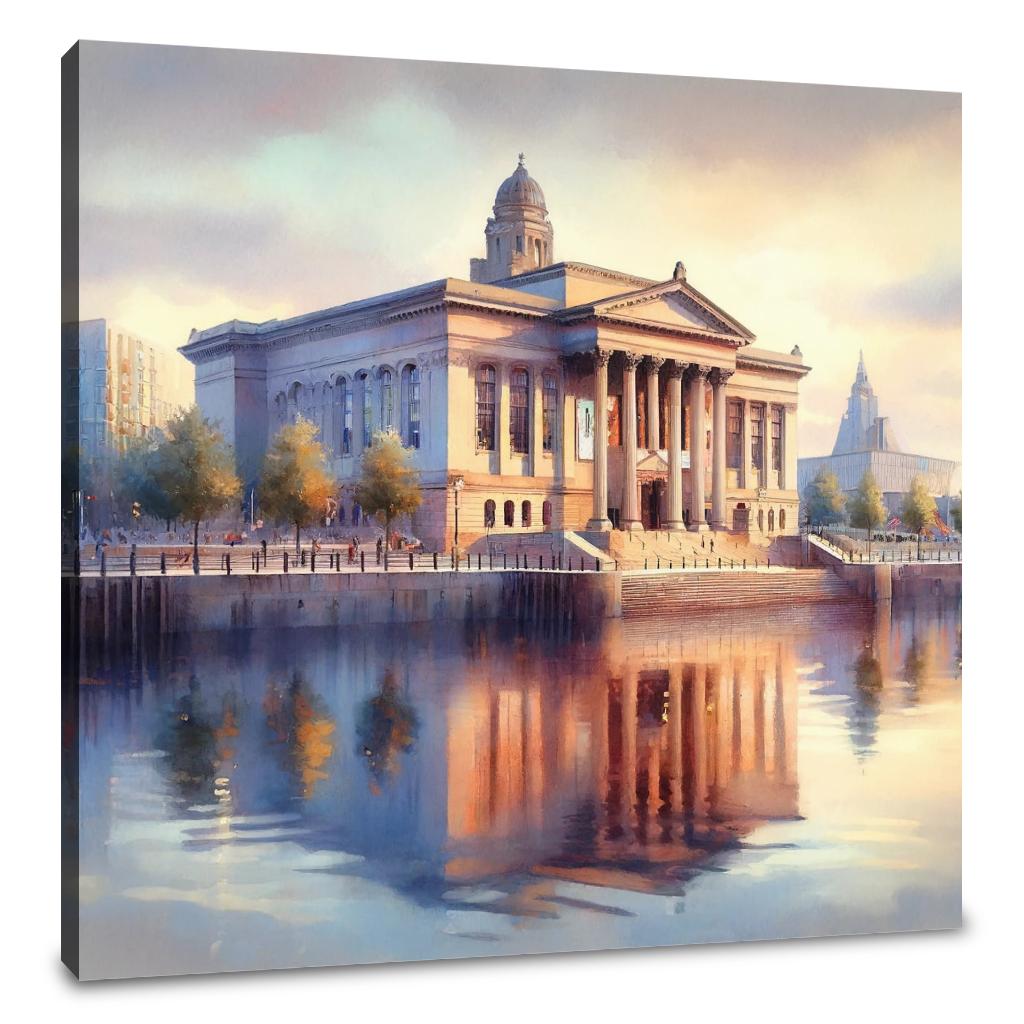 Morning Light at Liverpool Museum Canvas