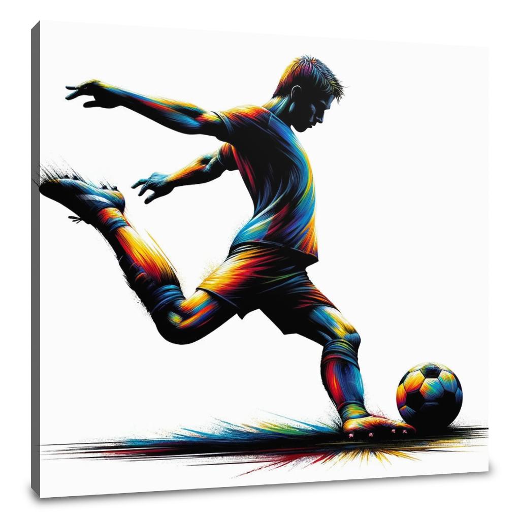 Penalty Kick Brilliance Canvas