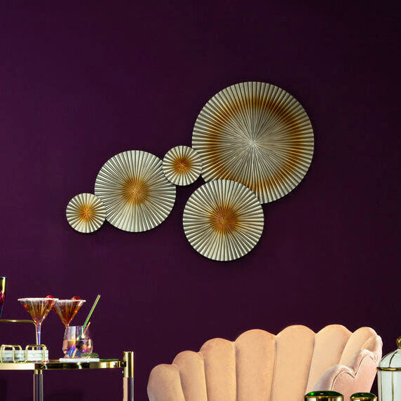 Nason Abstract Discs Wall Sculpture