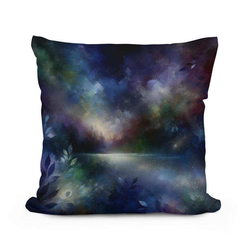Nocturnal Whispers Cotton Cushion