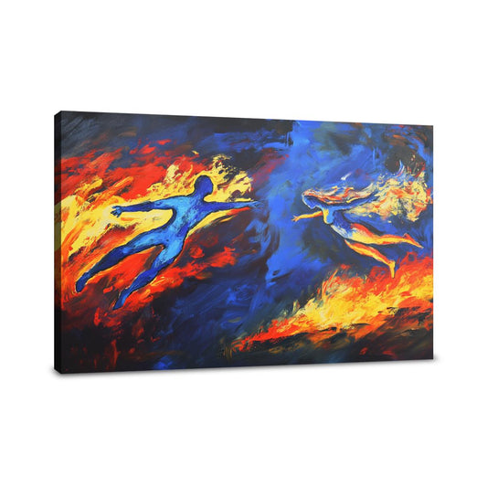 Bealtaine Leap Canvas