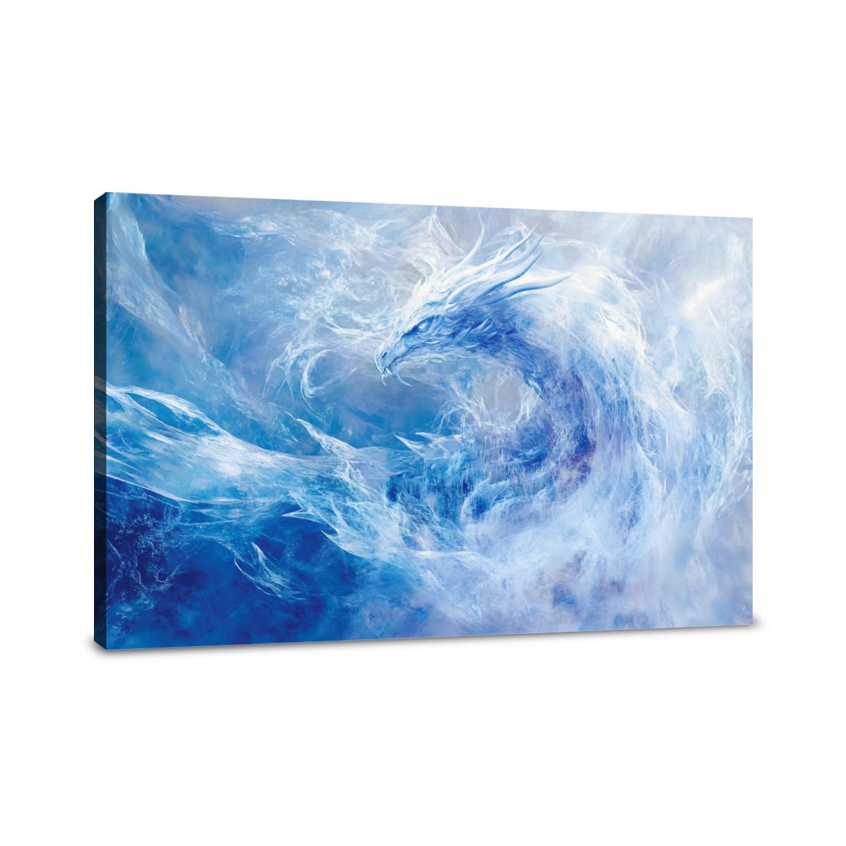 Frostbound Guardian Canvas