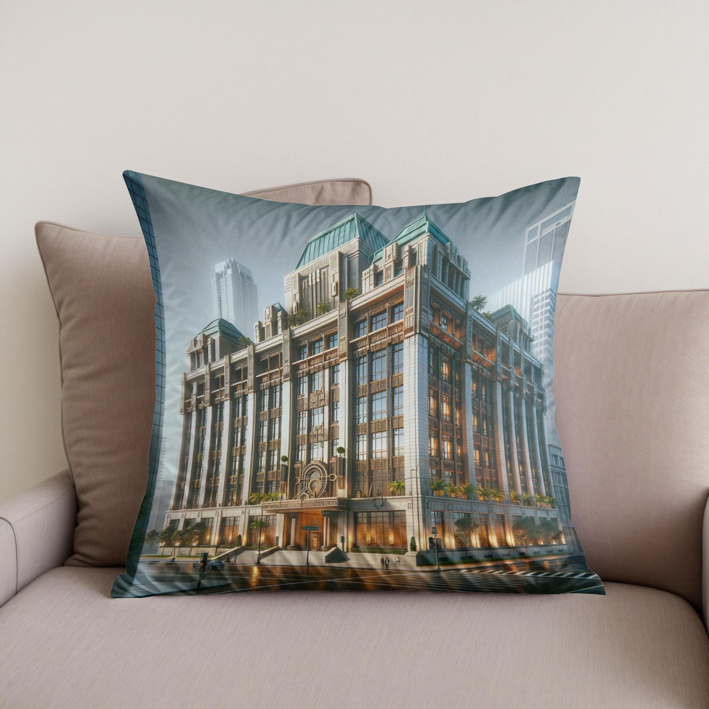 Deco Modernity Cotton Cushion