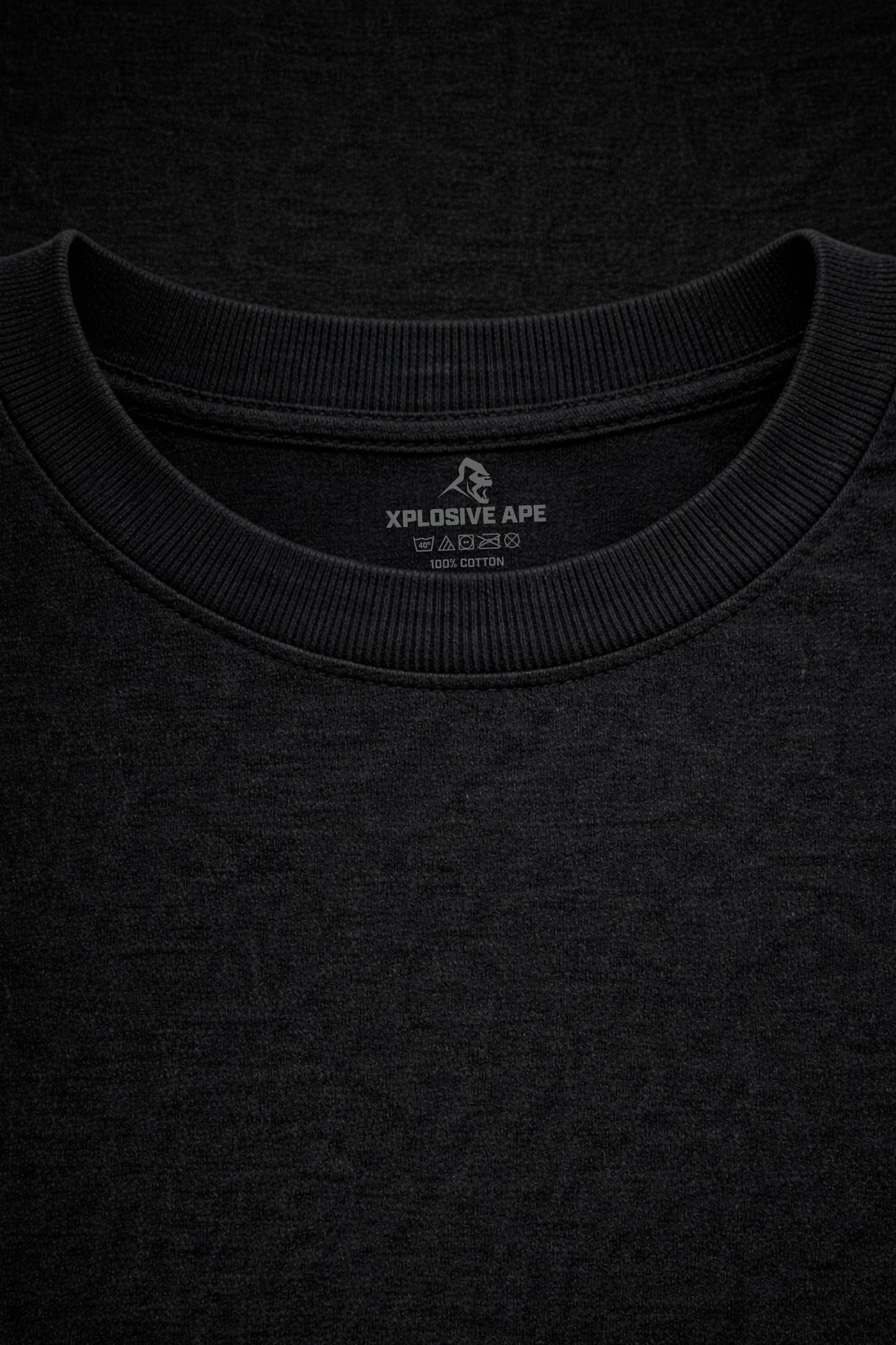 XAPE Classic Barbed Logo Tee - Black