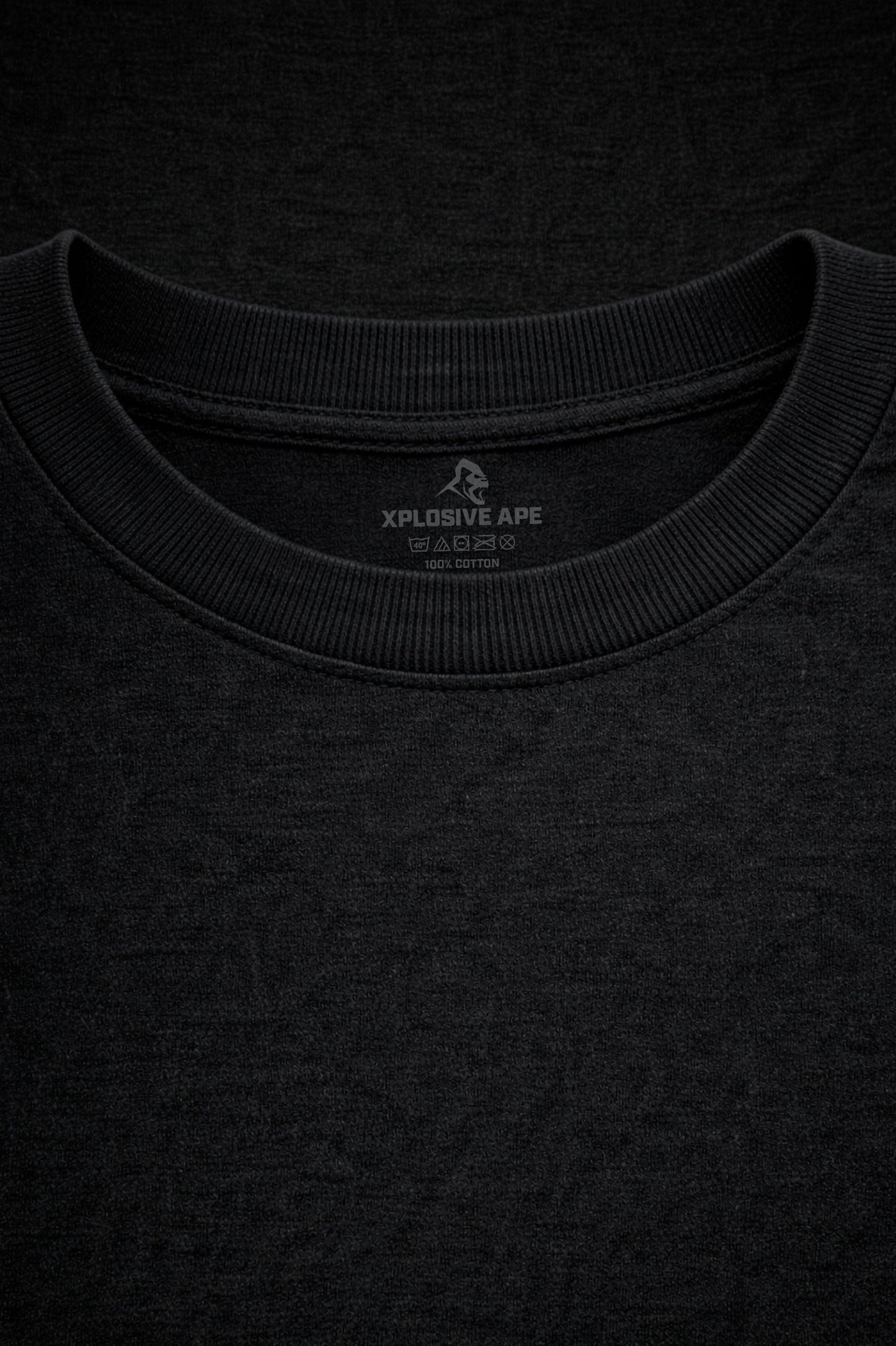 XAPE Cracked Earth Tee - Black