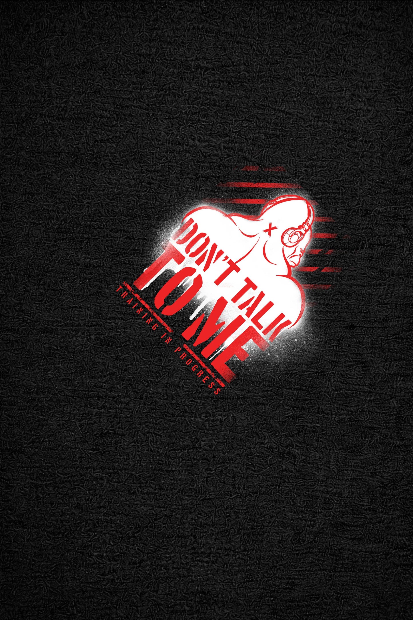 XAPE Don'T Talk To Me Tee - Black