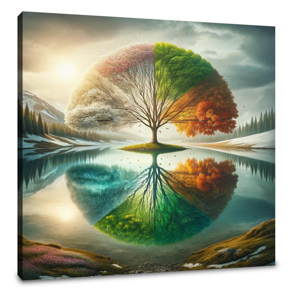 Seasonal Reflections Canvas