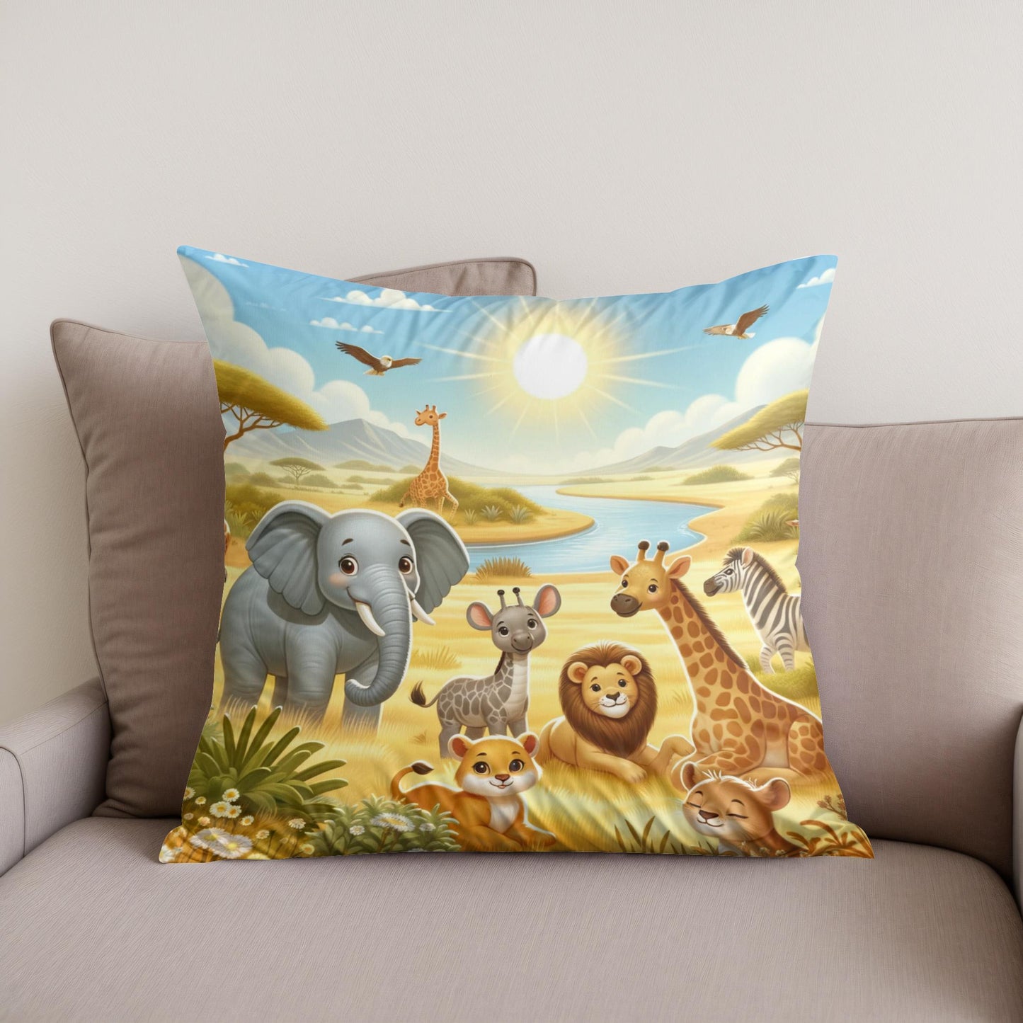 Savannah Sojourn Cotton Cushion