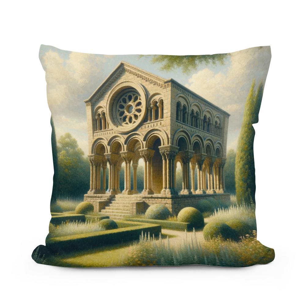 Romanesque Reverie Cotton Cushion