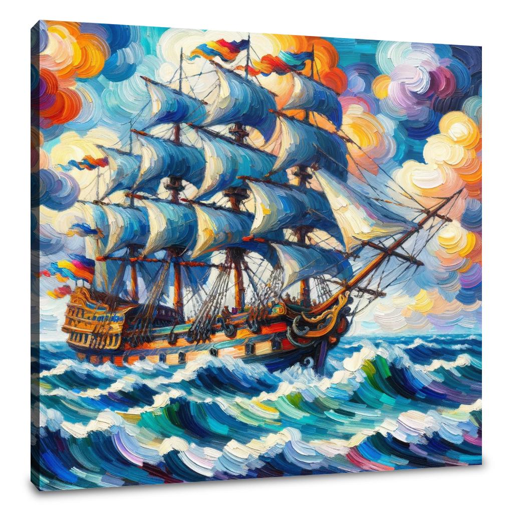 Nautical Odyssey Canvas