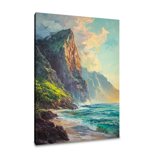 Na Pali Sunset Canvas