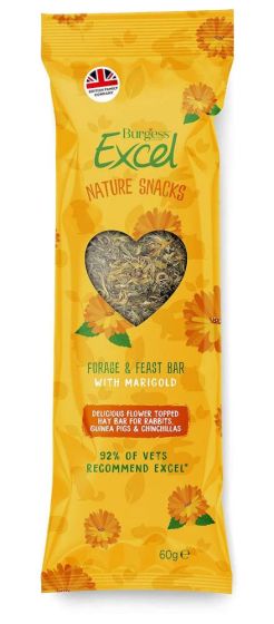 Burgess Forage & Feast Hay Bar with Marigold