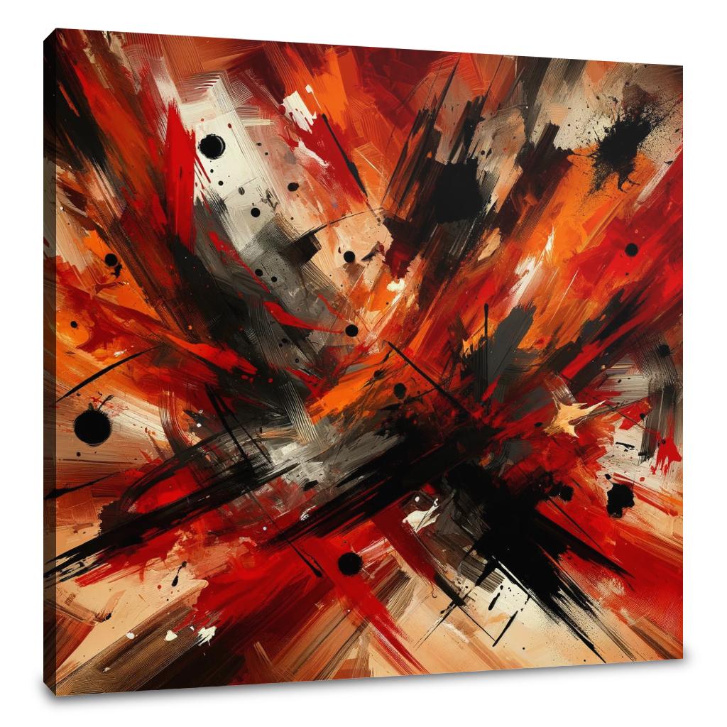 Irritation Frayed Canvas