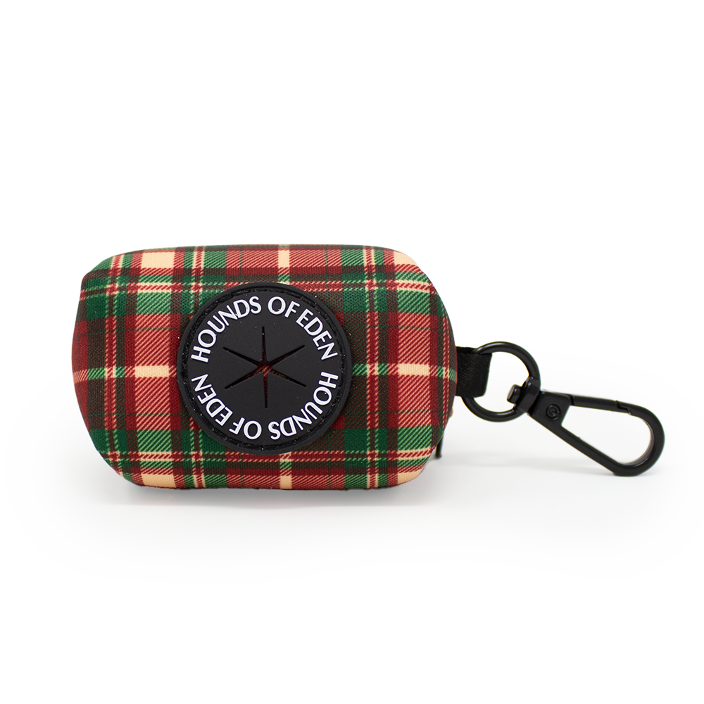 Tartan Me Up - Red & Cream Tartan Design Dog Collar