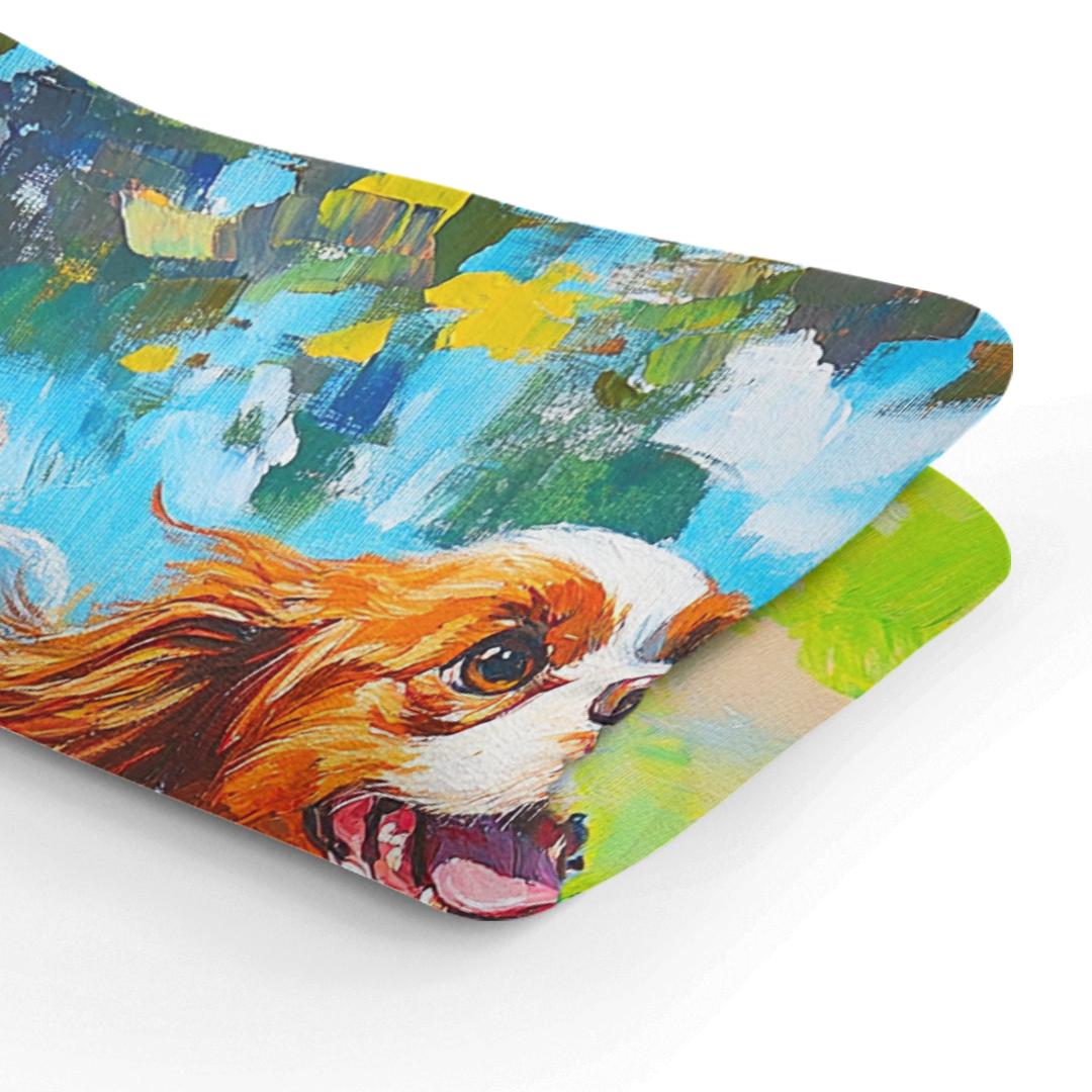 Cavalier's Frisbee Chase Blanket