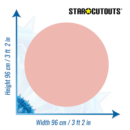 Circle Signs Plain - Choose Colour, Size & Material