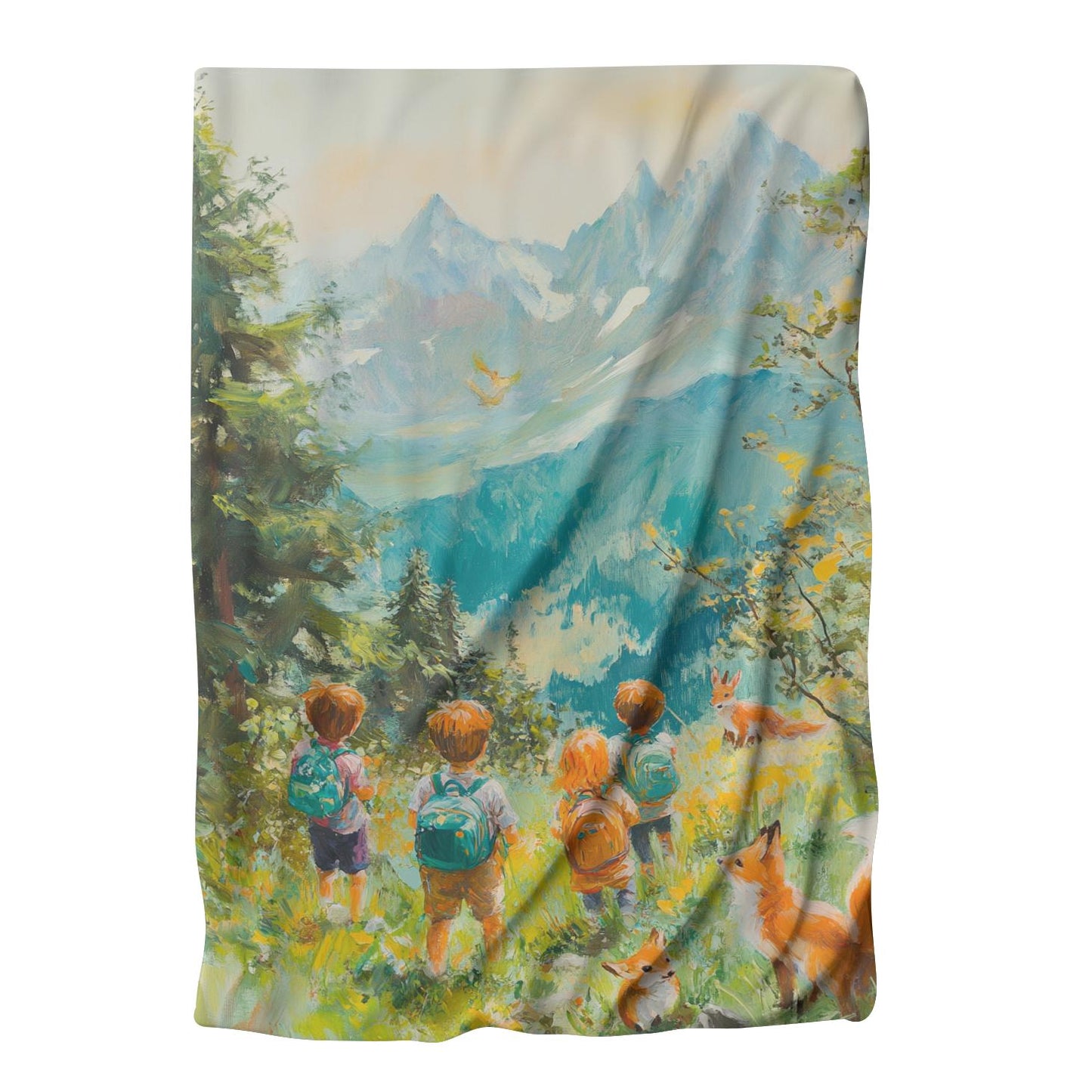 Mountain Adventure Blanket