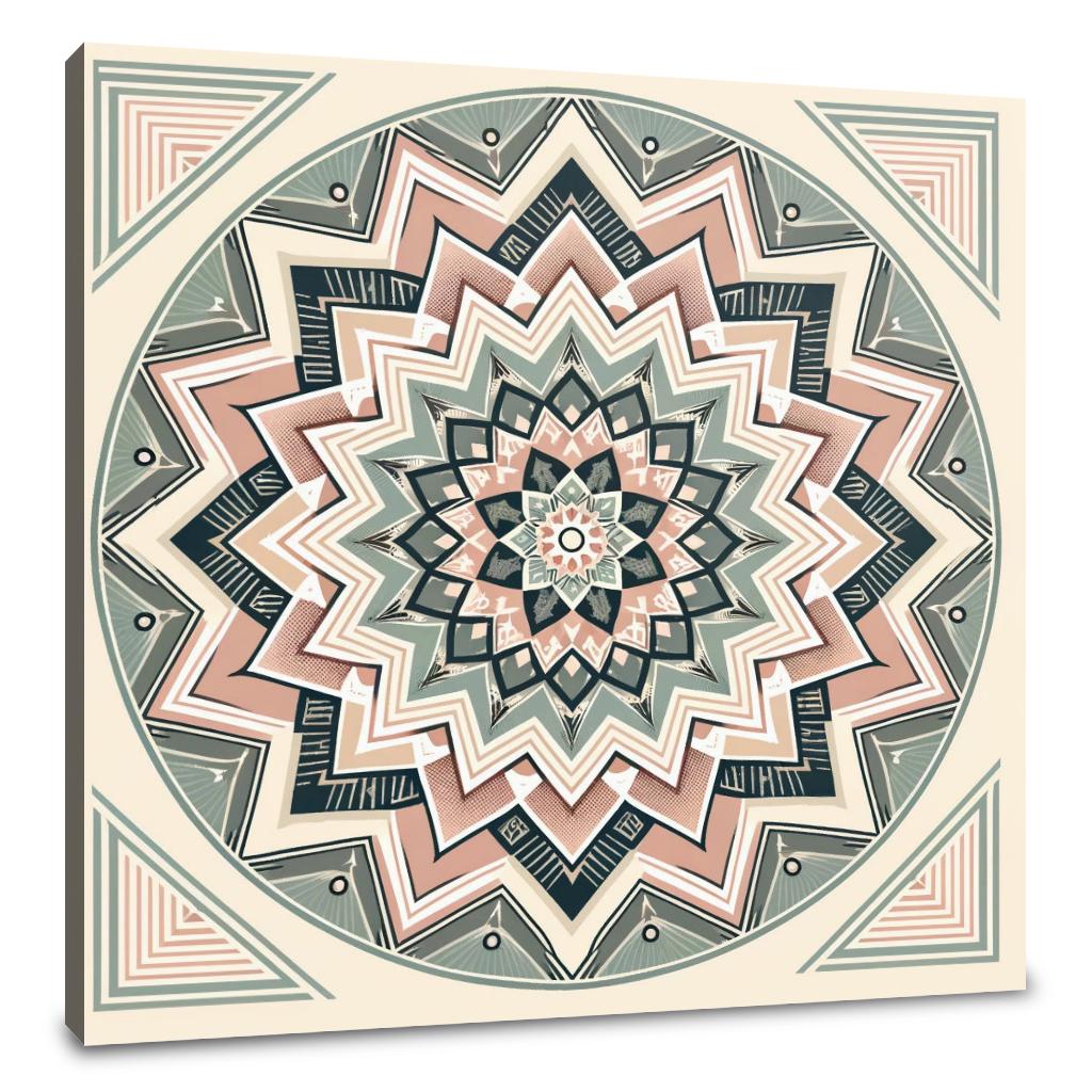 Starry Layers Canvas