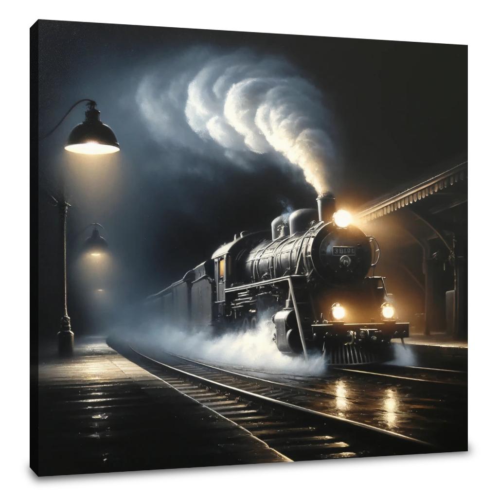 Night Departure Canvas