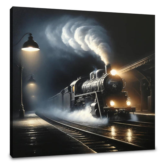 Night Departure Canvas