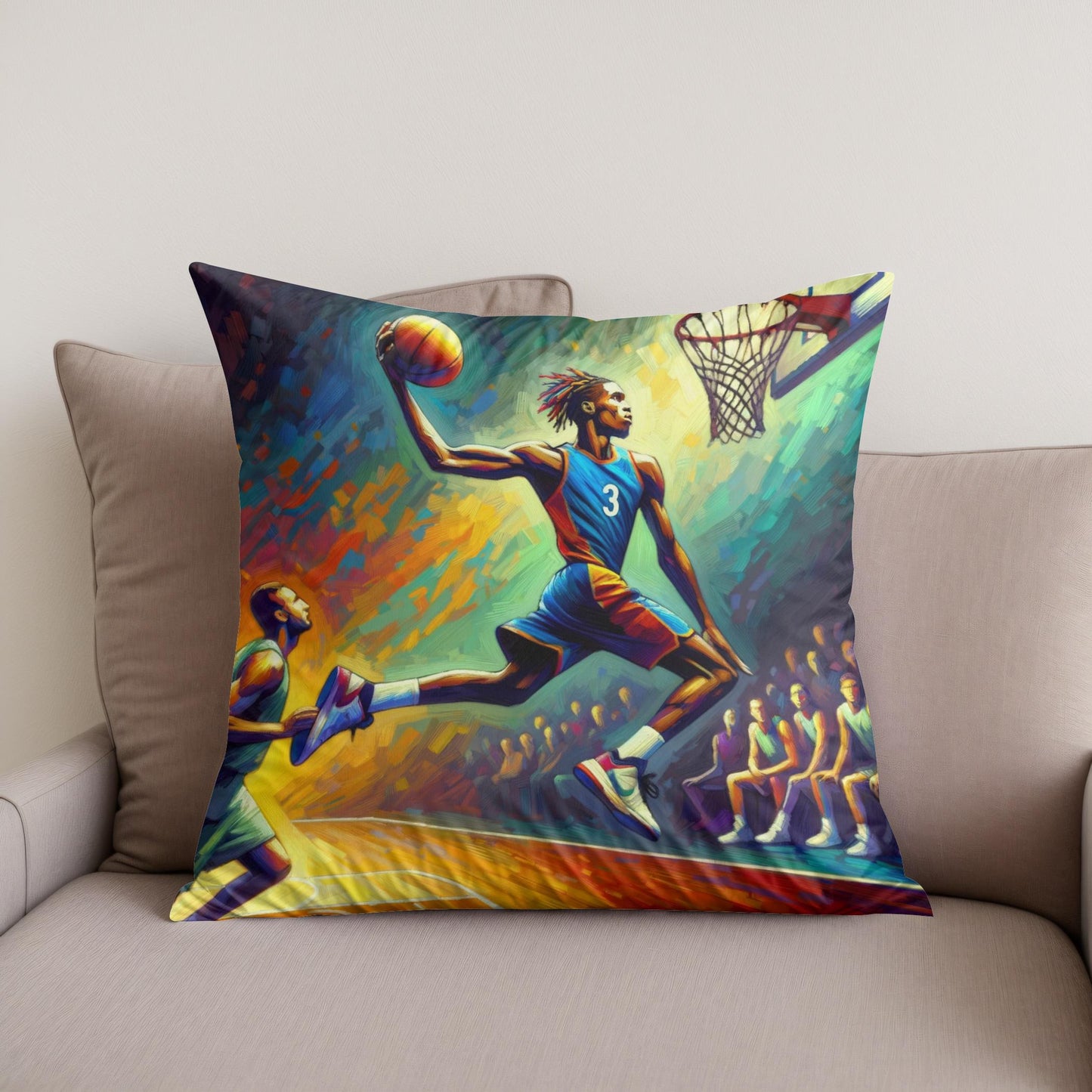 Sky-High Dunk Cotton Cushion