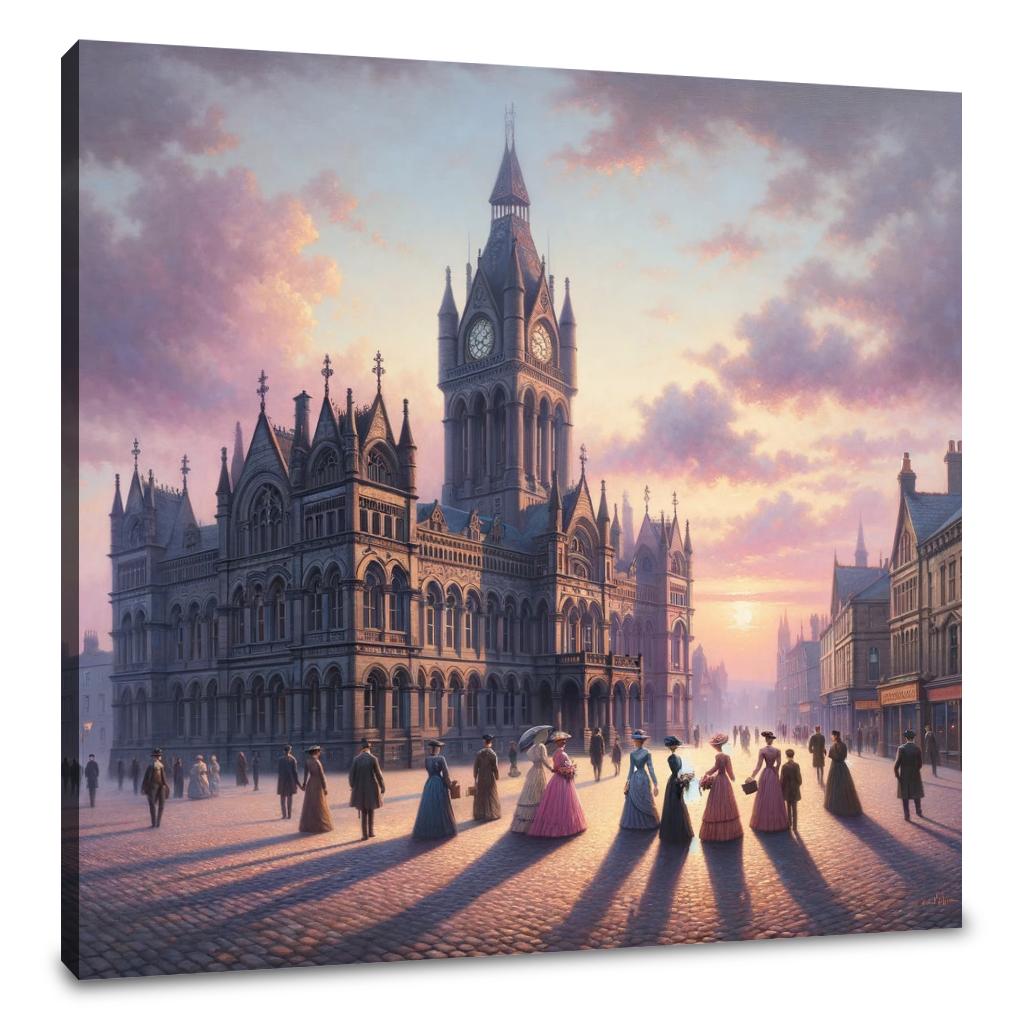 Rochdale's Victorian Splendor Canvas