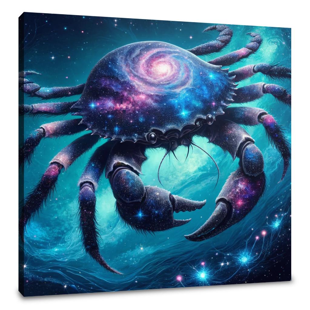 Celestial Crab Canvas