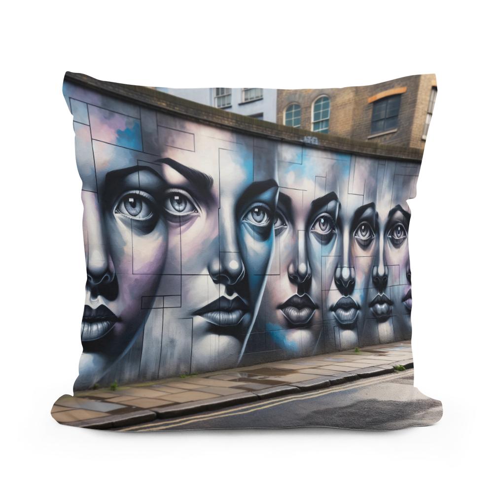 Whispering Walls Cotton Cushion