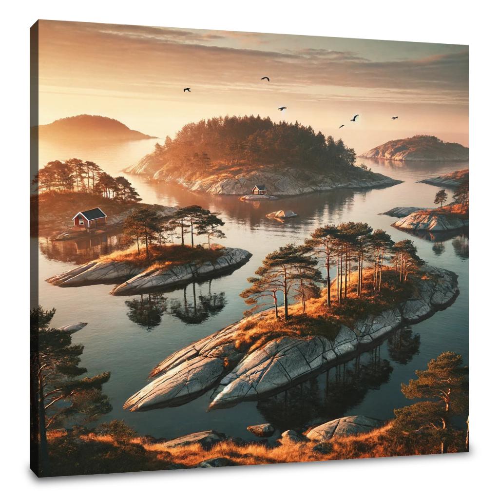 Dawn Archipelago Canvas
